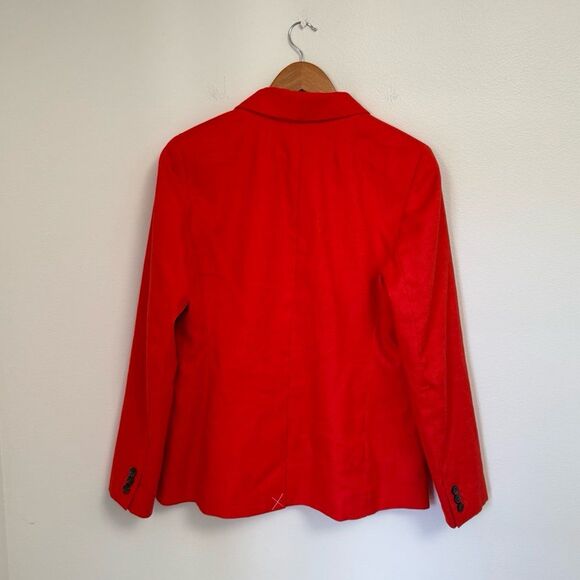 NEW J. Crew Parke Linen Blazer in Brilliant Sunset Size 10 - Picture 6 of 10